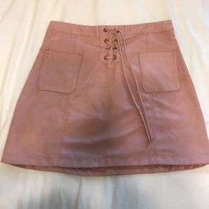 Hollister pink skirt